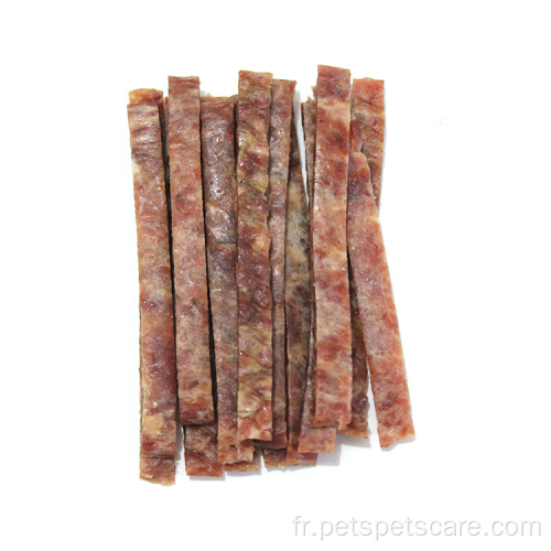 Boches bandes chiens traite diversifié de bacon de bœuf filet